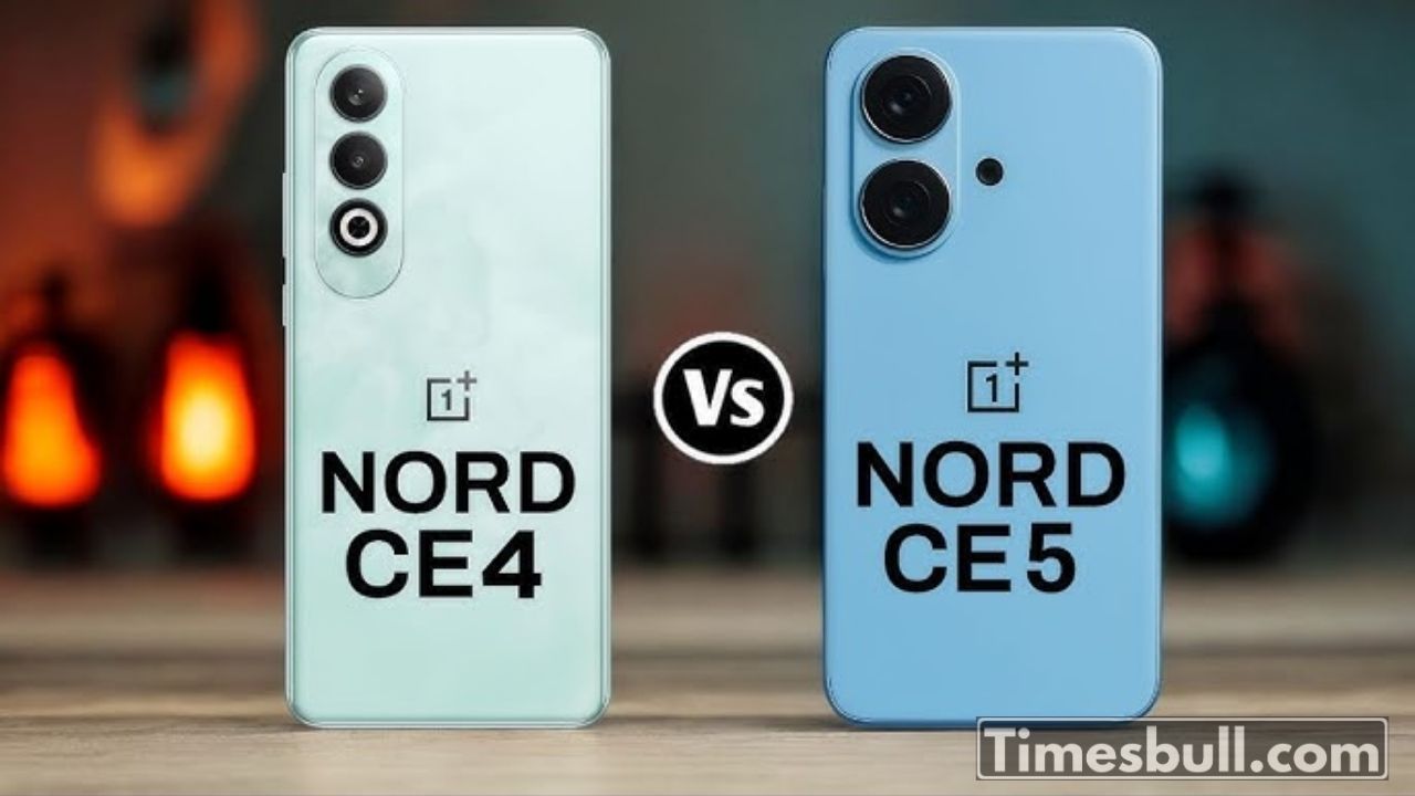 OnePlus Nord CE 4 vs...