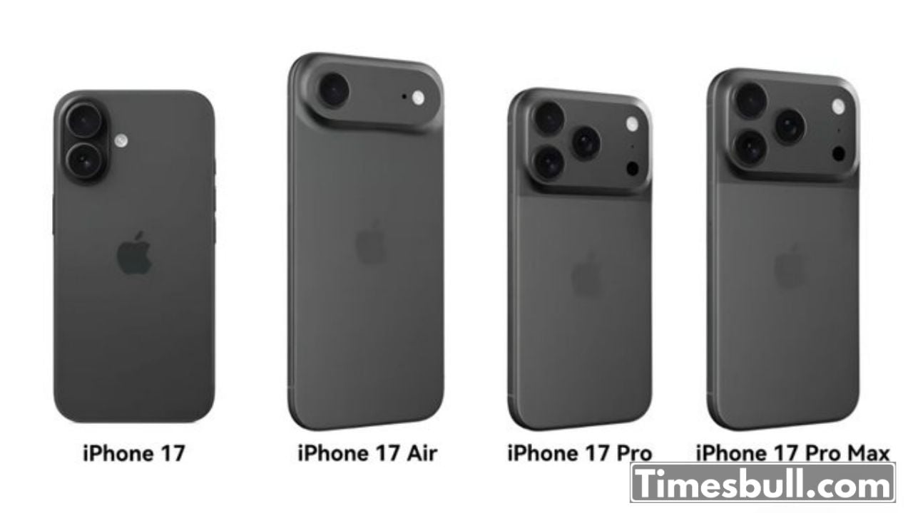 iPhone 17, 17 Air,
