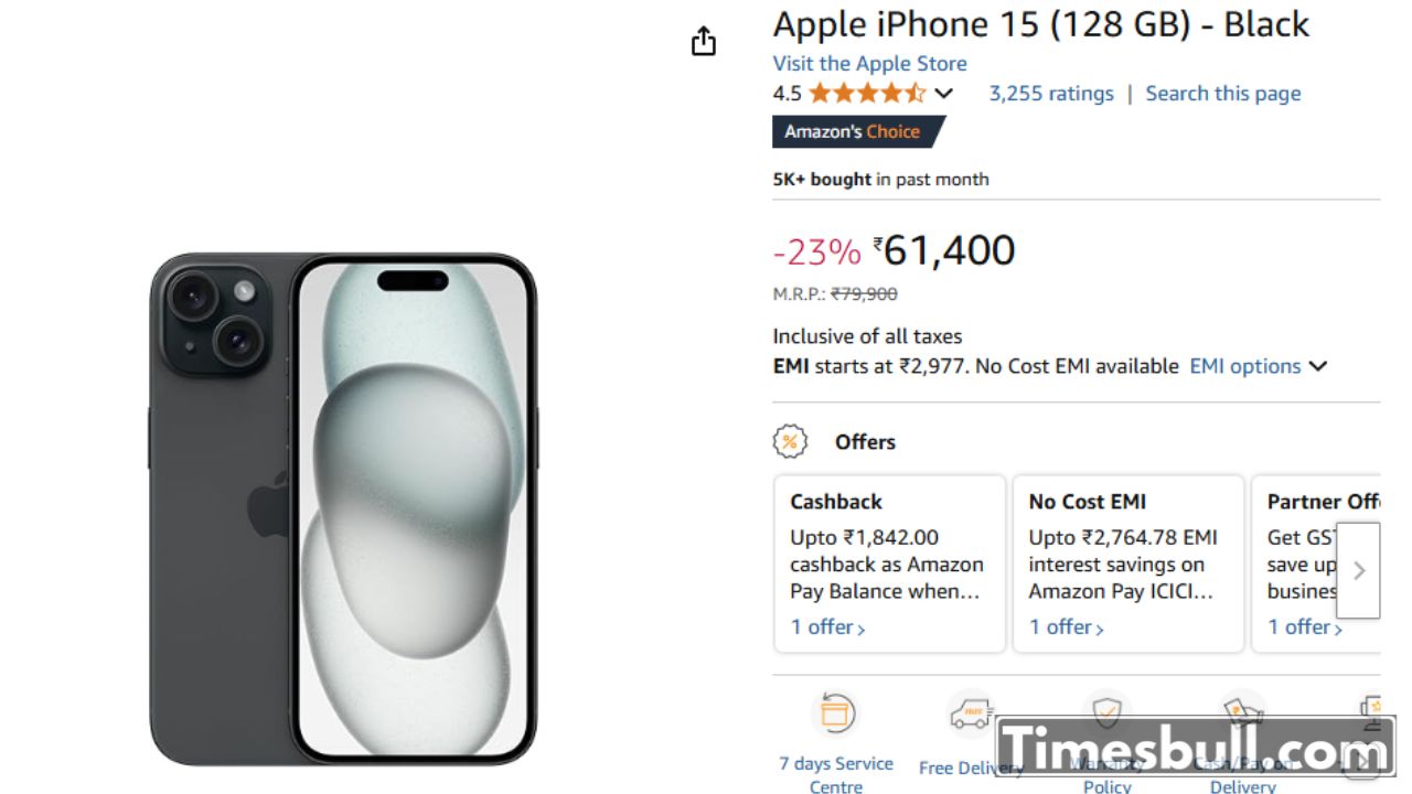 Grab iPhone 15 at