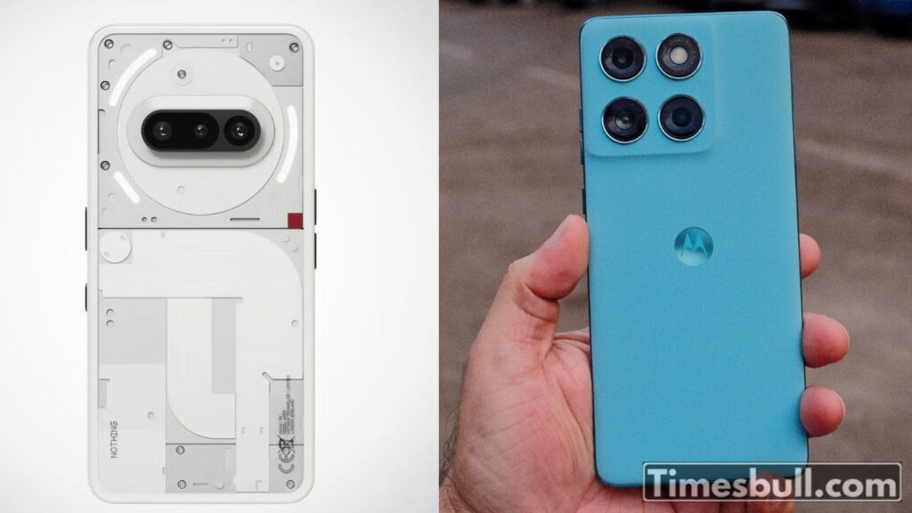 Moto Edge 60 Fusion vs Nothing Phone 3a: Full Comparison