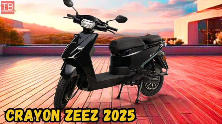 Crayon Zeez 2025: Stylish Yet Affordable Electric Scooter, Get Awesome Range And Features