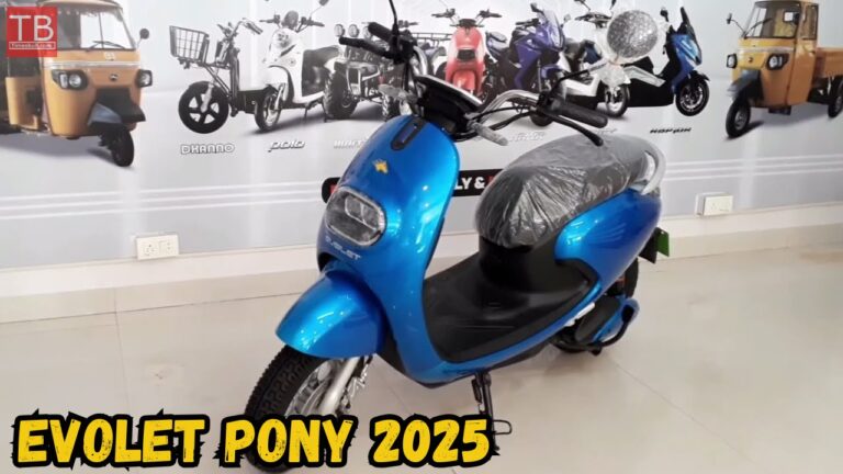 Evolet Pony 2025: A Smart Electric Scooter for Daily Use, Know Features