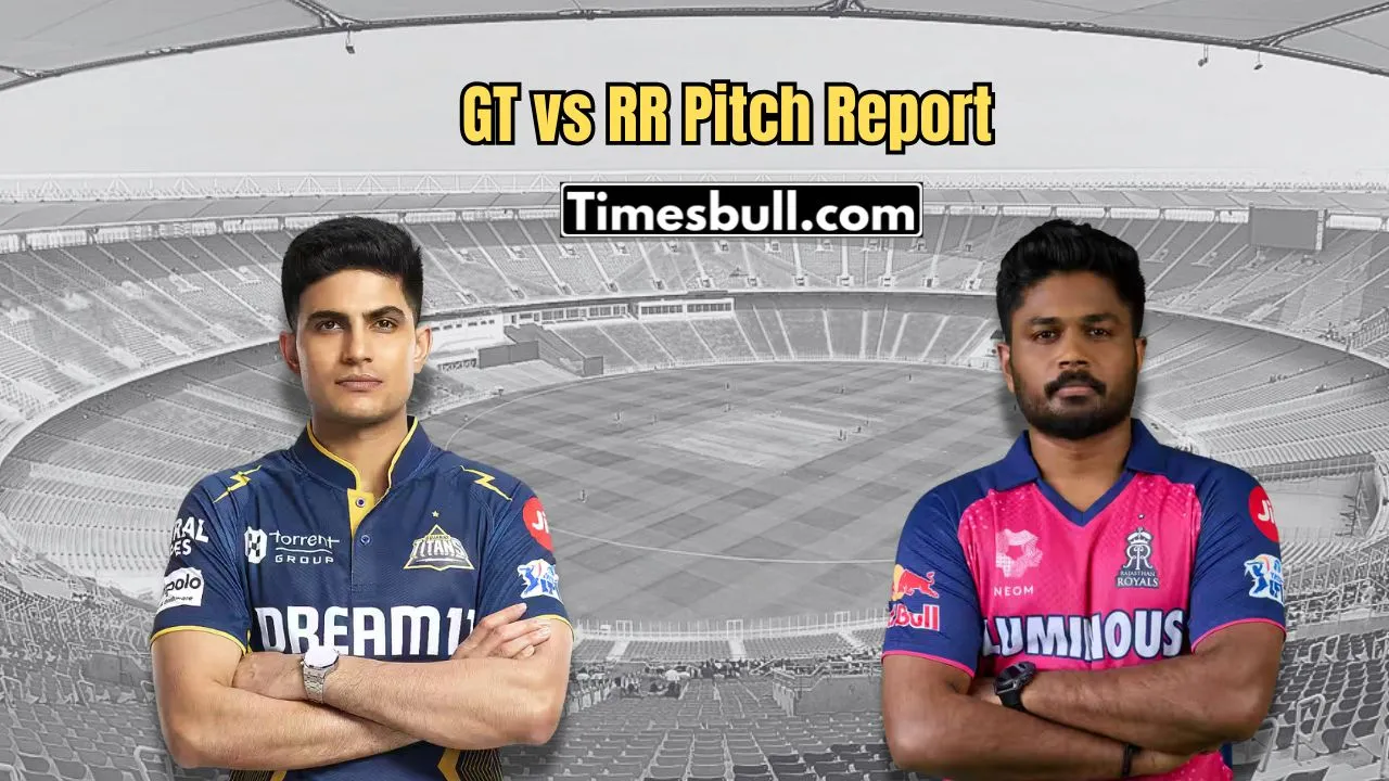 GT vs RR Pitch Report