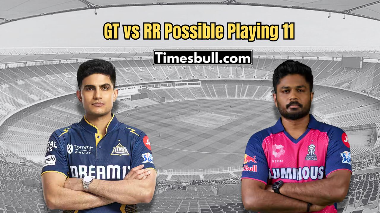 GT vs RR Playing