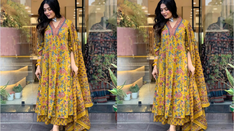 GoSriKi Women’s Anarkali Kurta Set : Ideal Summer Fashion on Amazon Offer