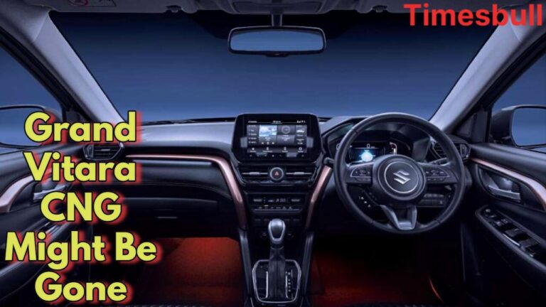 Maruti Grand Vitara CNG Discontinued? Shocking Move from Maruti Suzuki