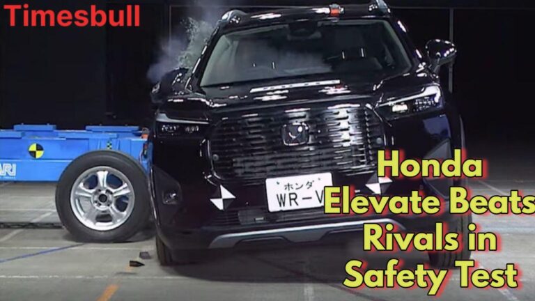 Make in India Triumphs: Honda Elevate Gets 5-Star Rating in Japan Crash Tests