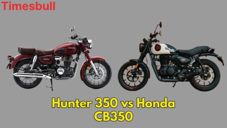 Royal Enfield Hunter 350 vs Honda CB350: Design, Features, Performance, and Price Compared