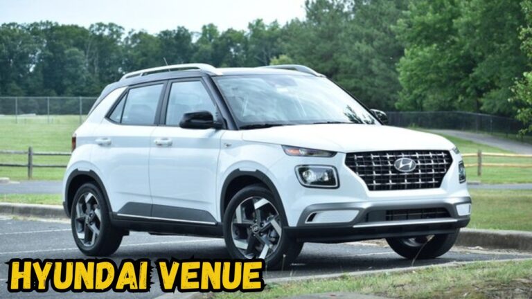 Hyundai Venue: A Excellent SUV with Powerful Performance and Stylish Comfort