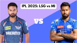 LSG vs MI Dream11 Team Prediction, IPL 2025 Match 16: Fantasy Cricket Tips