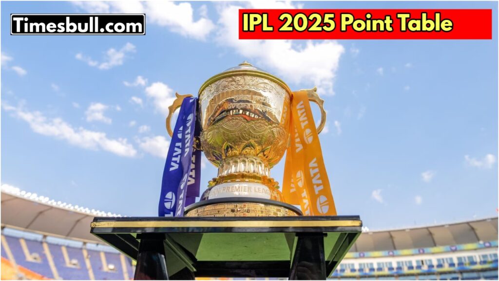 IPL 2025 Point Table: आईपीएल की प्वाइंट टेबल में उथल-पुथल, पंजाब किंग्स शिखर पर तो जानें बाकी का हाल