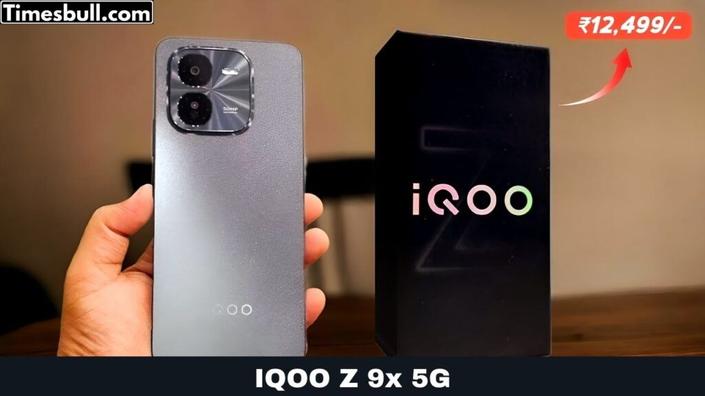 IQOO Z9x 5G: Powerful Smartphone with Great Camera and Gaming Processor Under ₹12,000