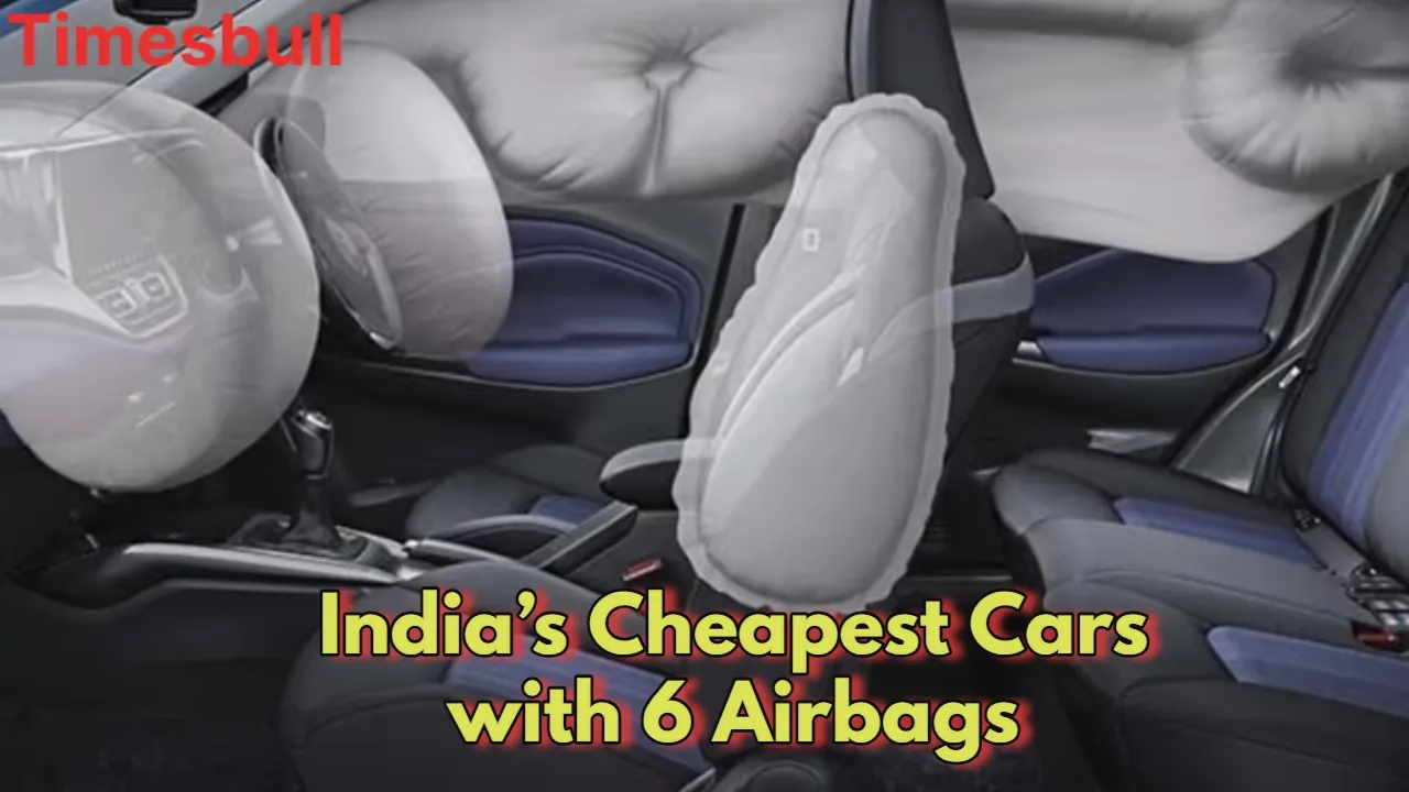 India’s Cheapest Cars With 6 Airbags