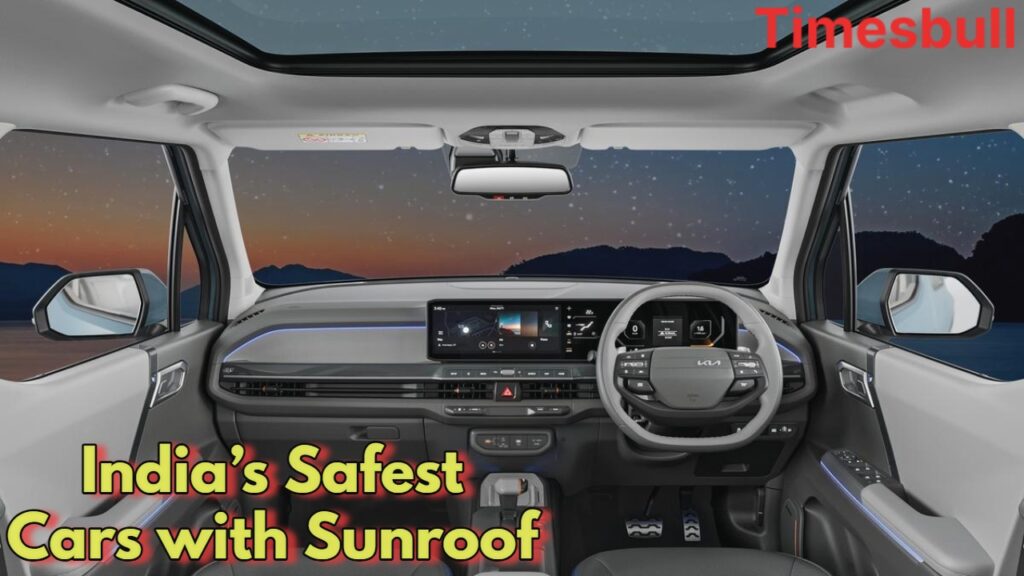 Top 5-Star Safety Cars with Sunroof: Best Picks from Tata, Mahindra & Kia