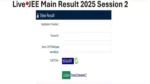 JEE Mains 2025 Result