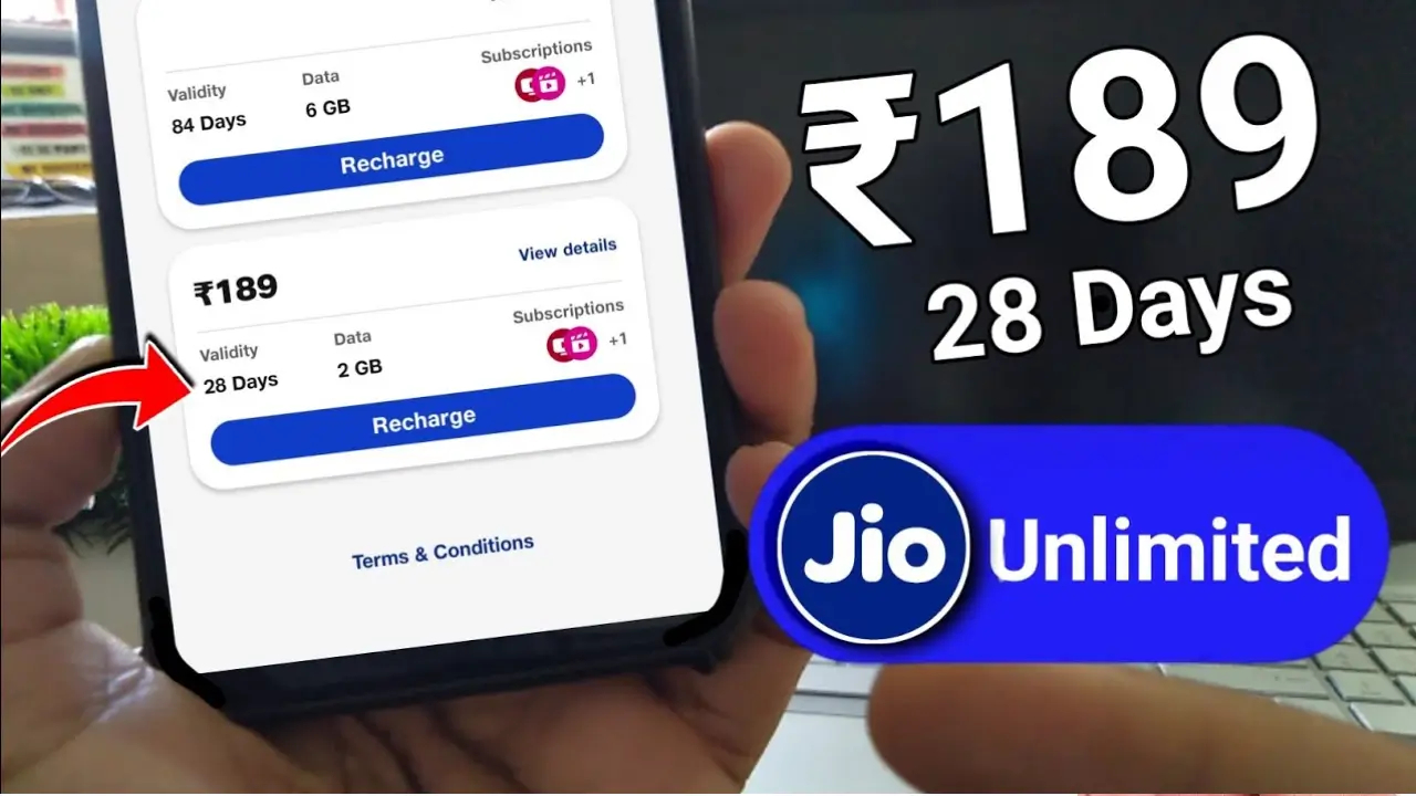 Jio Rs 189 Recharge Plan