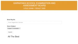 Karnataka 2nd PUC Results 2025 OUT – Check Your Scores Now at karresults.nic.in