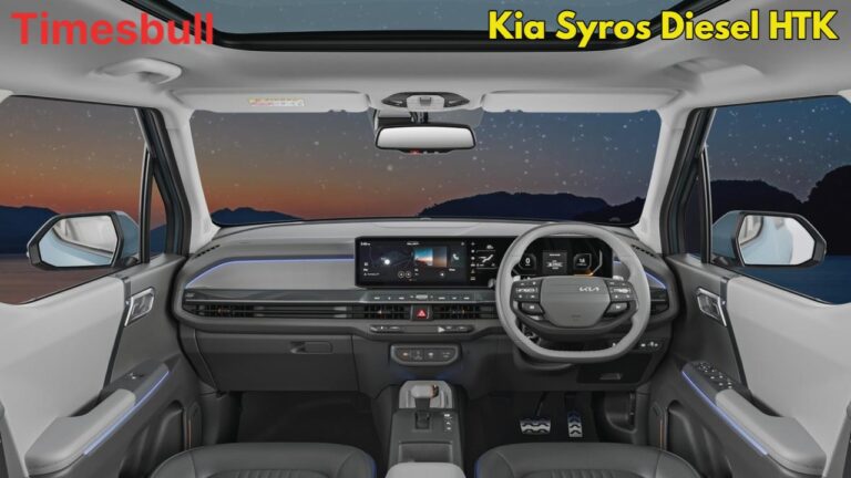 Kia Syros Diesel: Stylish SUV Under ₹12 Lakh, EMI Plans Starting from ₹17,263