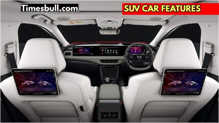 Mahindra’s electric SUV car will be launched with 450km range! Amazing features