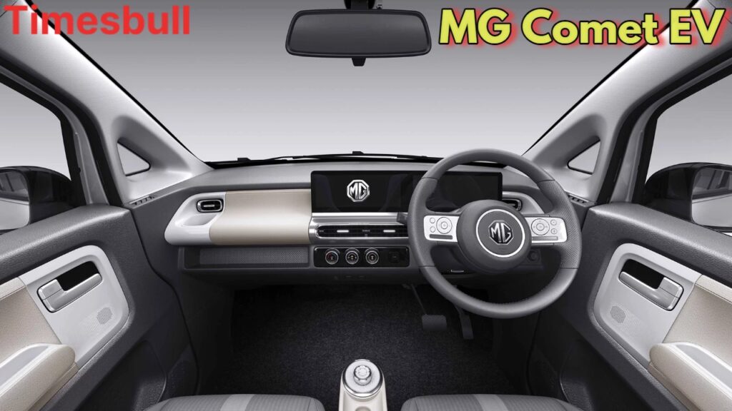 2025 MG Comet EV Launched with Blackstorm Edition- Full Features, Range & Offers