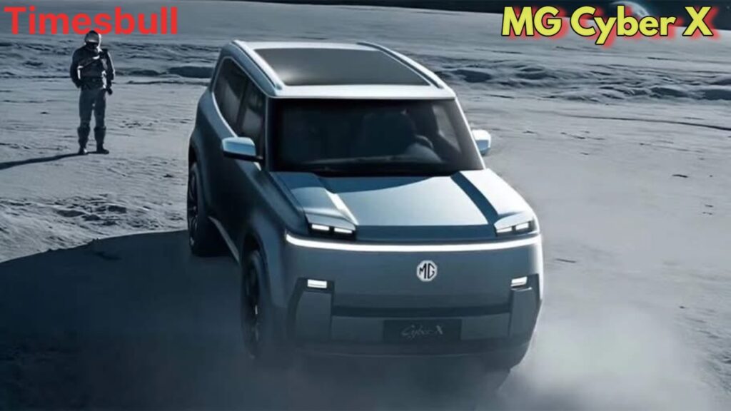 MG Cyber X Unveiled: New Electric SUV Set to Shake Up the Indian EV Market