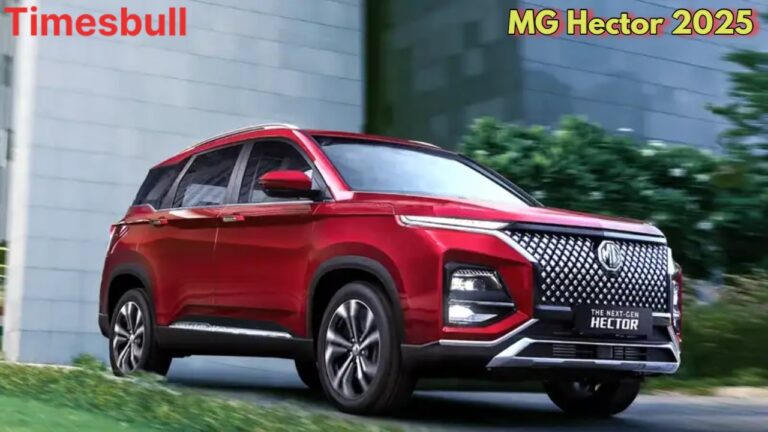 MG Hector 2025 Launched with E20 Petrol Engine – Full Features, Mileage & Price