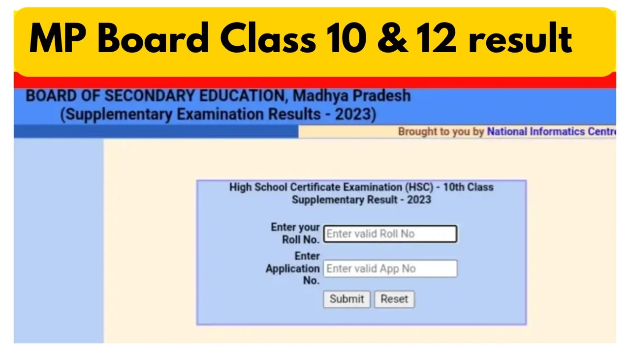 MP Board Class 10 &...