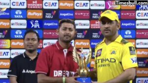 LSG vs CSK: Dhoni Refused to Take Player of the Match, Revealed Who Truly Deserved It