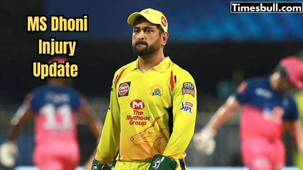 MS Dhoni's Injury Update