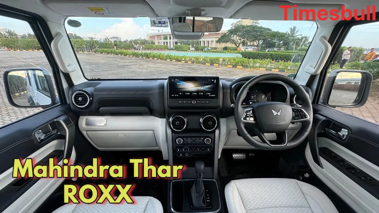 Mahindra Thar ROXX Base Model:...