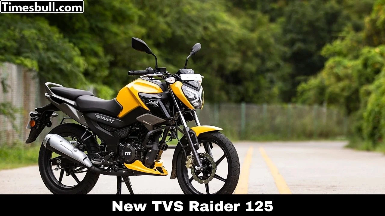 New TVs Raider 125: स्पोर्टी...