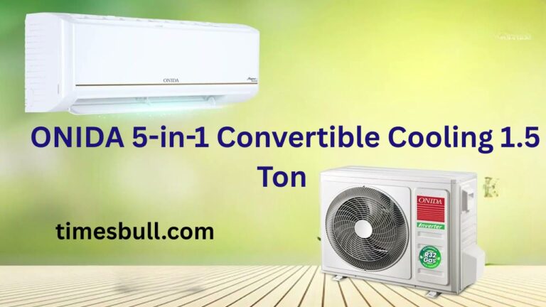 ONIDA 5-in-1 Convertible Cooling 1.5 Ton
