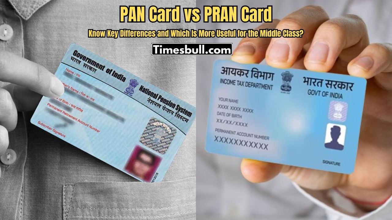 PAN Card vs PRAN Card:...