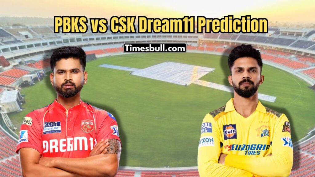 PBKS vs CSK Dream11 Prediction: Shreyas vs Ruturaj Showdown – Pick Your Winning Fantasy Team Now