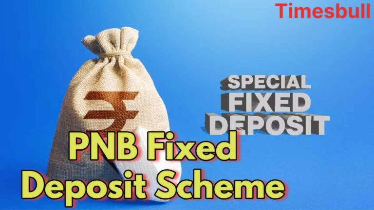 Pnb Fixed Deposit Scheme