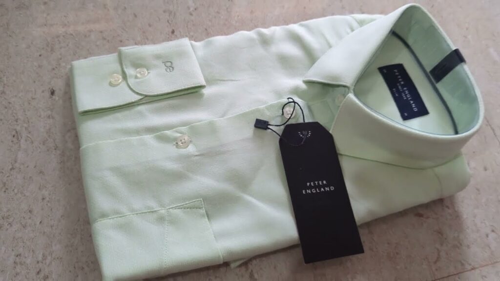 Peter England Men's Printed Slim Fit Shirt