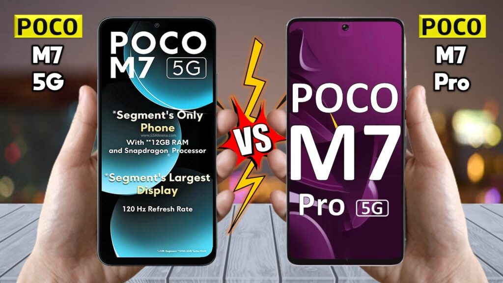 Poco M7 Pro 5G vs Poco M7 5G : What’s Really the Difference? – See Full Comparison