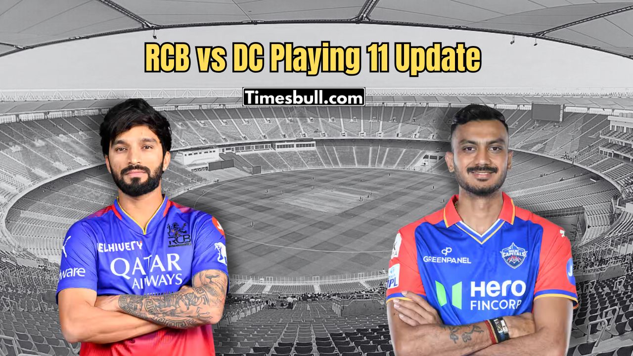 RCB vs DC Playing 11