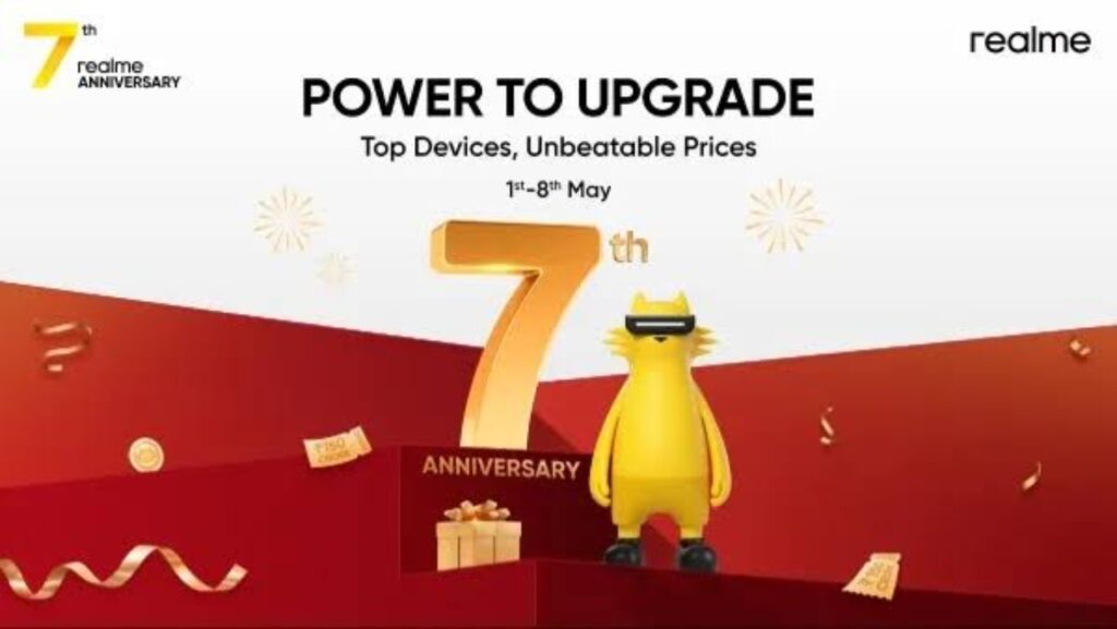 Realme Anniversary Sale