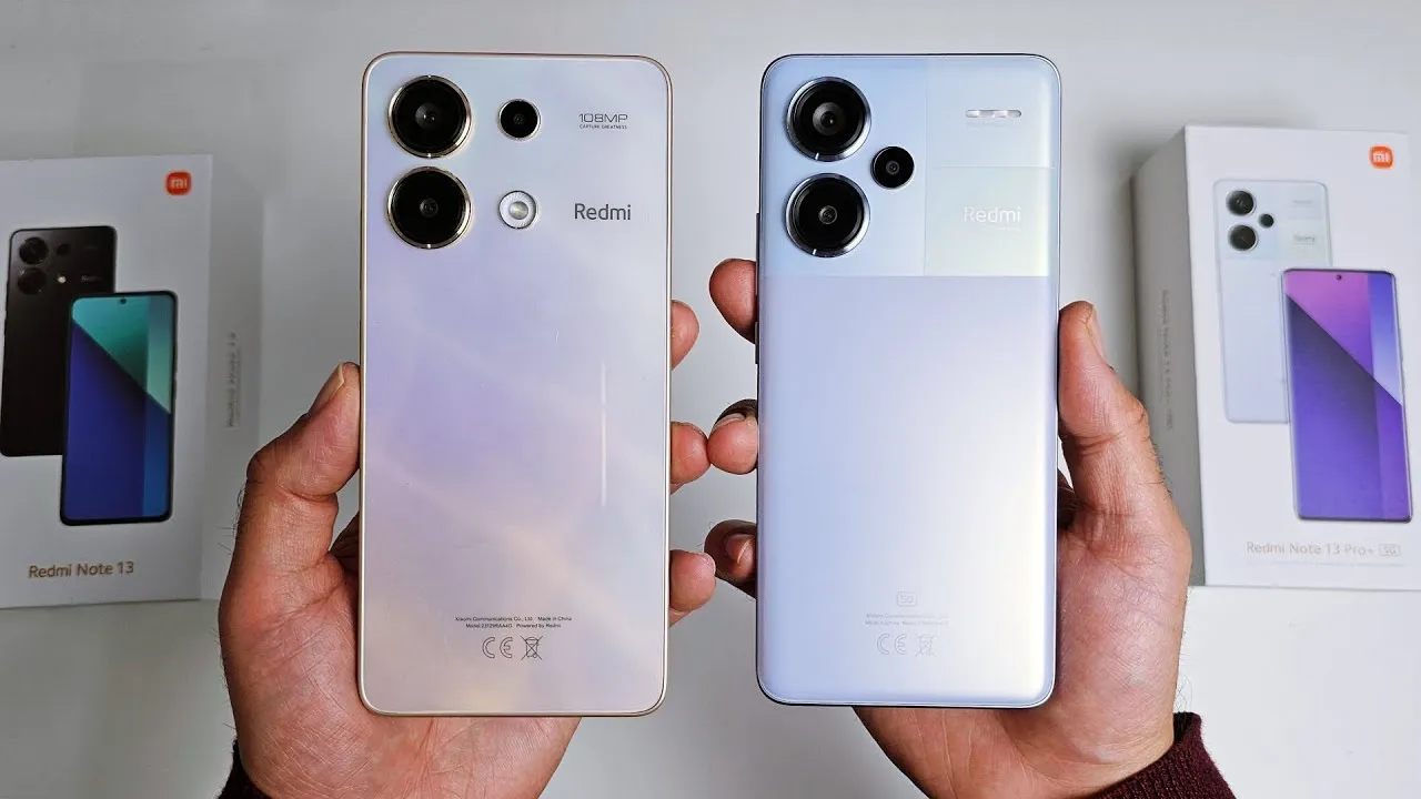 Redmi Note 13 Pro+ 5G vs Redmi Note 13 Pro 5G