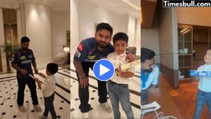 Rishabh Pant Fulfils Little Fan’s Wish for Pizza, Heartwarming Video Goes Viral