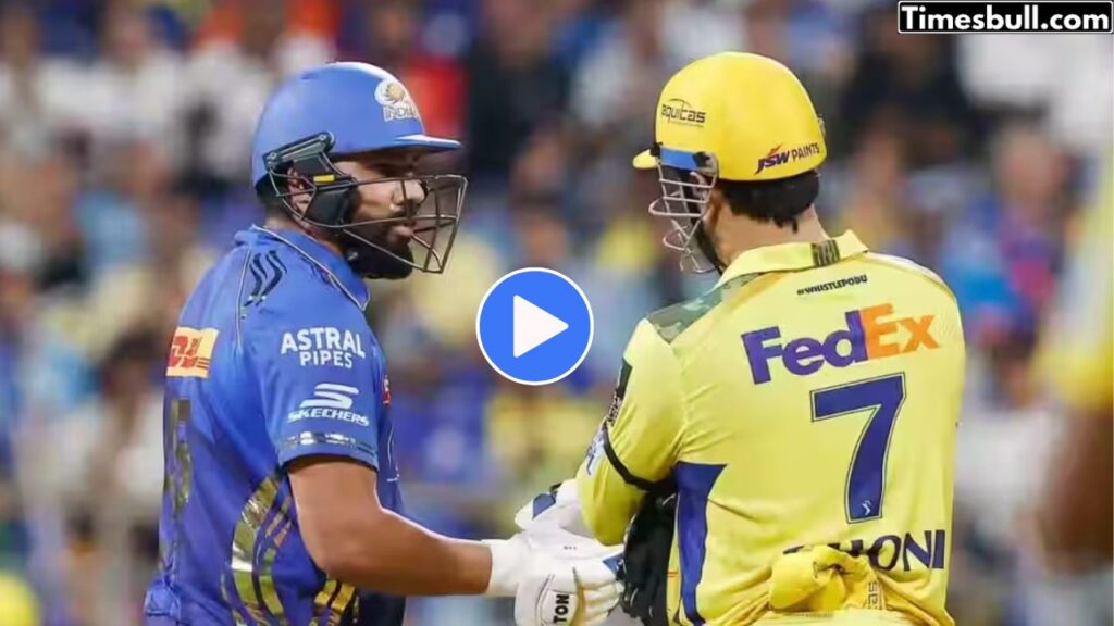 IPL 2025: Rohit Sharma’s Secret Chat With Dhoni During Batting Stuns Fans; Watch the Viral Video