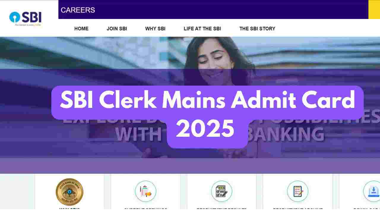SBI Clerk Main Admit Card:...