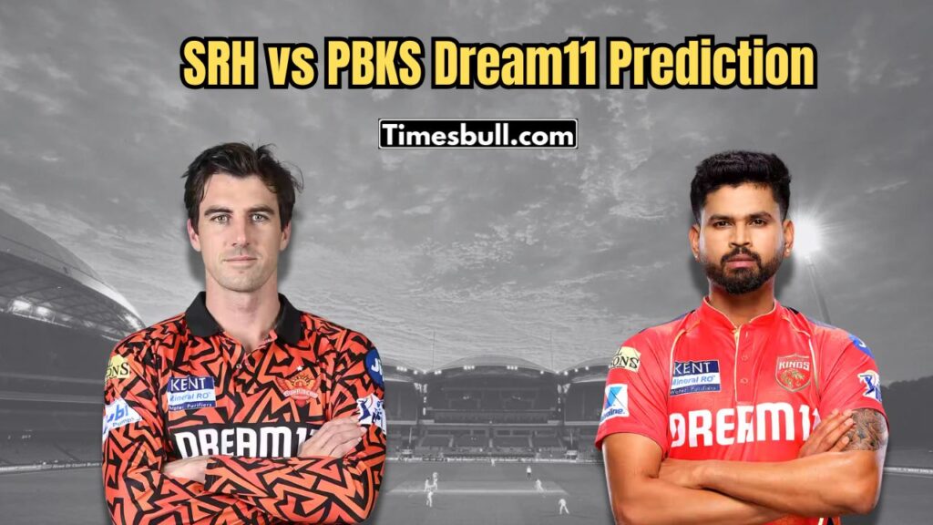 SRH vs PBKS Dream11 Prediction