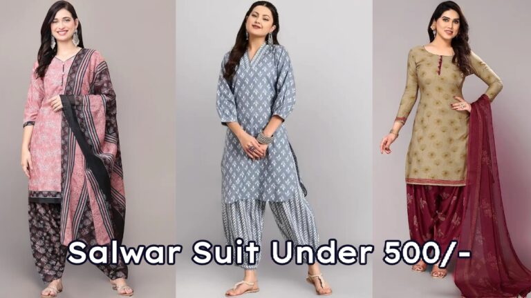 Amazon Fashion Deals: Buy Latest Design Salwar Kurta Under Rs 500, Check Deals