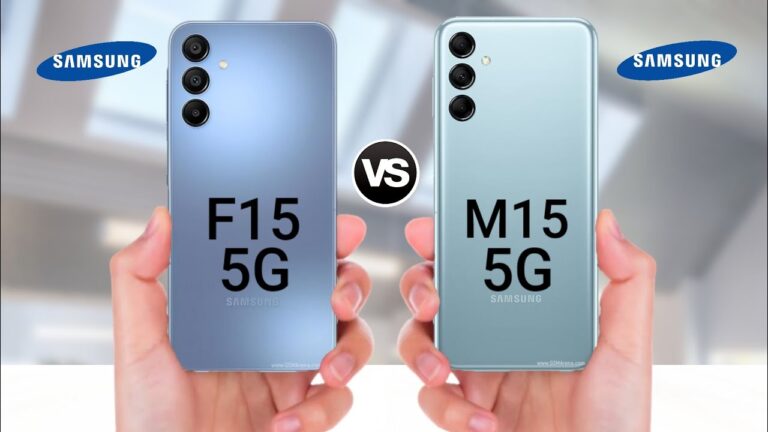 Samsung Galaxy M15 5G vs Galaxy F15 5G : Detailed Comparison of Specs, Features, and Prices