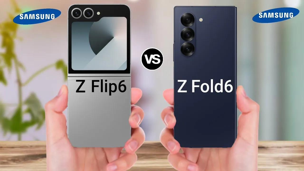 Samsung Galaxy Z Fold6 vs Samsung Galaxy Z Flip6