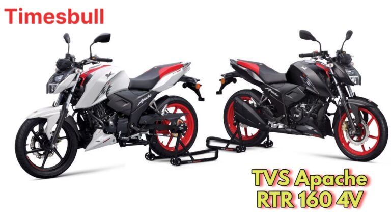 TVS Apache RTR 160 4V: Killer Looks, Sporty Design, and Road Presence