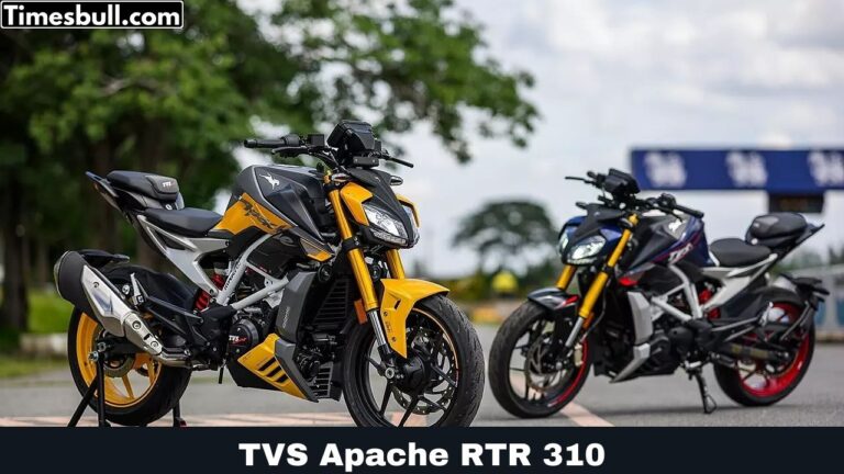 TVS Apache RTR 310 : Low Down Payment Offer: Own the Powerful TVS Apache RTR 310 Now!