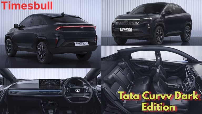 Tata Curvv Dark Edition: Bold Black Makeover With Premium Interior & Features